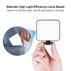 100 LED Photography Lamp 2x2A Battery/USB C Operating 240LM Bright Studio Lighting For DSLR Cameras And Videography