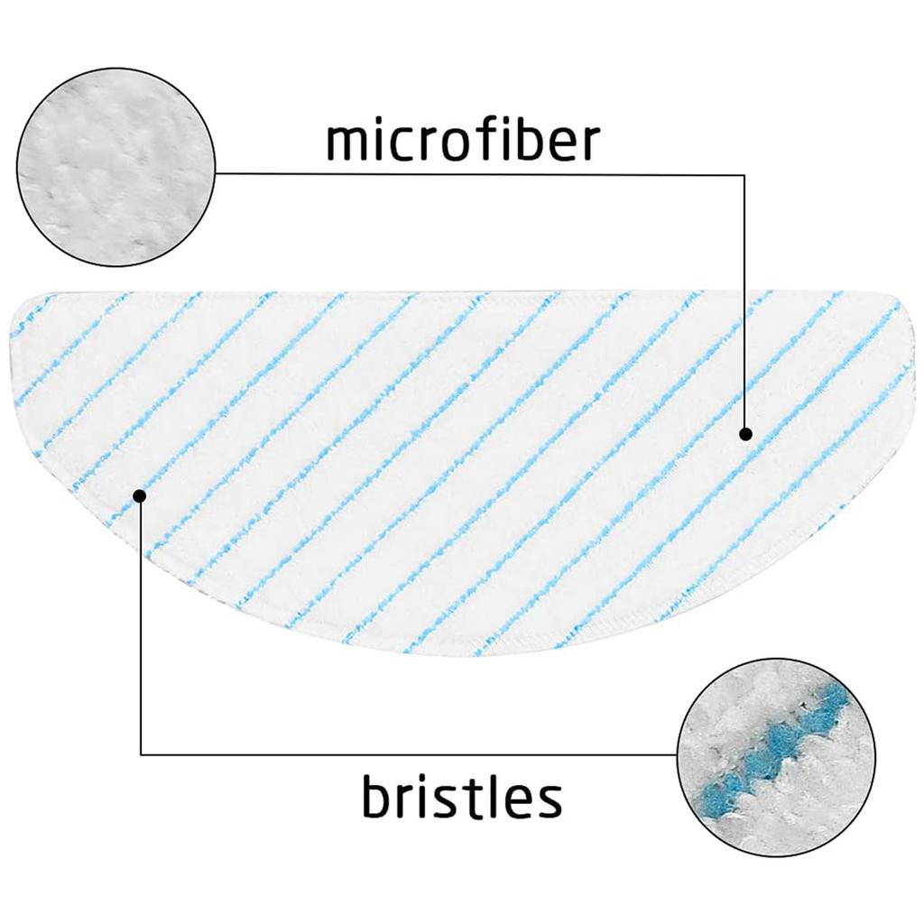 50 szt. Jednorazowe Mocne Ścierki Mopujące Podkładki do Ecovacs Deebot OZMO T8 AIVI T8 Max T9 AIVI AIVI+ Części do Odkurzacza
