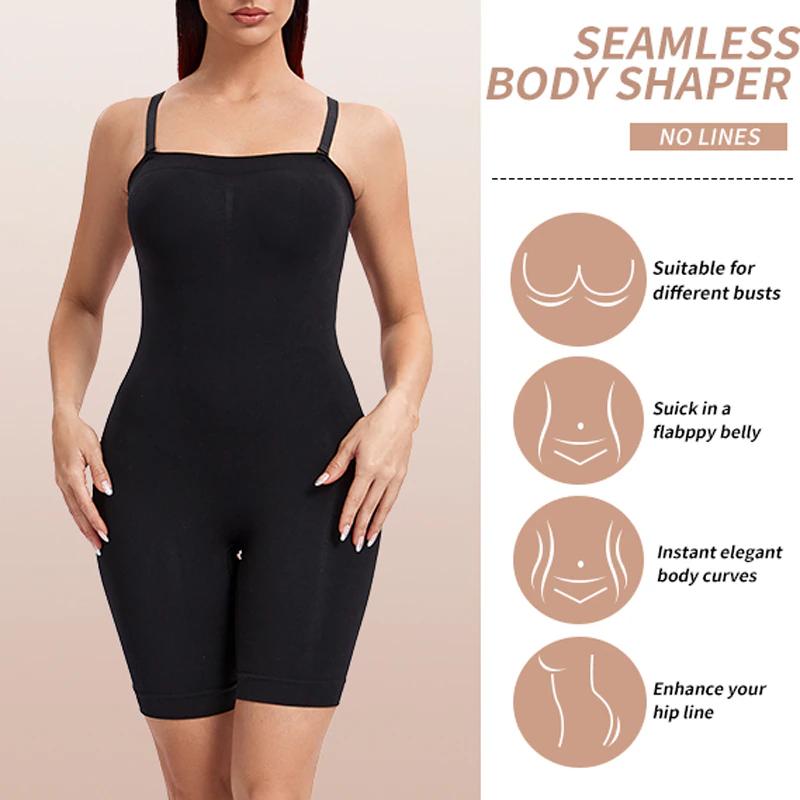 Dámské body Body Shapewear Vytvarování celého těla Kontrola břicha Zeštíhlující pochva na zvednutí zadku Push Up Stehno Tenčí tvarování břicha Korzet