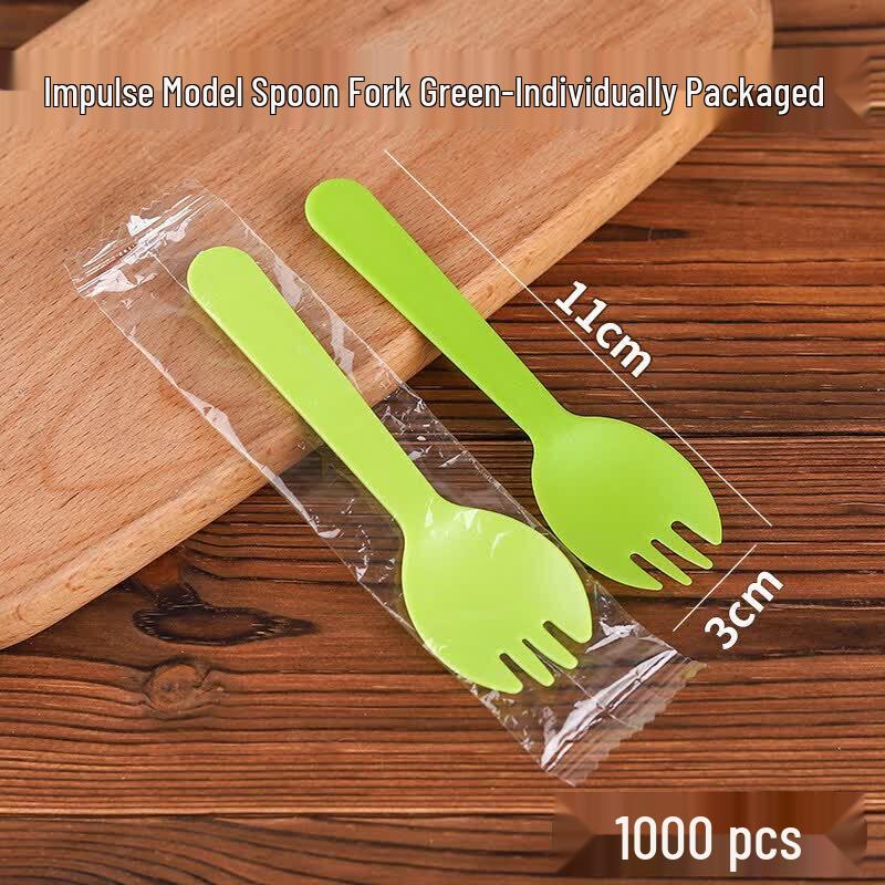Qiwei Disposable Plastic Spoons & Forks