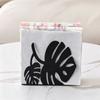 Monstera Metal Napkin Holder Tropical Monstera Leaf Freestanding Tissue Dispenser for Kitchen Countertop Dining Table
