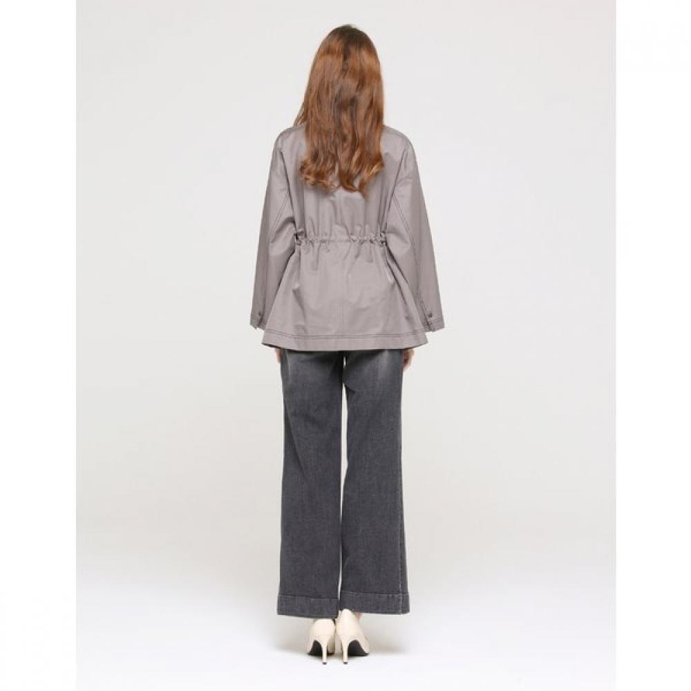 SON JUNG WAN Banding Short Trench Jacket Zjk6363010