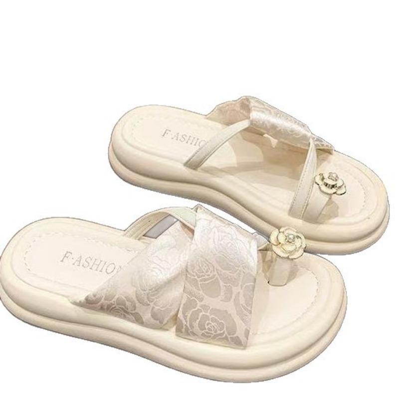 Daily casual sandals new gentle fashion versatile summer soft bottom non-slip one-word drag