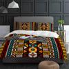 Exotic Art Round Color Retro Texture Bedding Set 3pcs Duvet Cover Pillowcase Kids Adult Quilt Cover Double Bed Set Home Textile