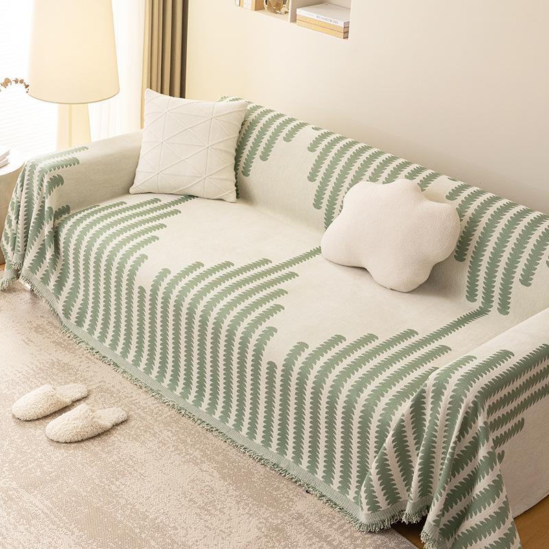 

Чехол для дивана Nordic High Sense, универсальный чехол, шенилл, устойчивый к царапинам, чехол для дивана, ткань, универсальный чехол для дивана Four Seasons 180*130cm