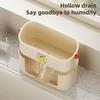 Yousheng Sponge Holder Drain Storage Rack Large Capacity Rust-Resistant Multi-Functional Kitchen Organizer Sink Caddy