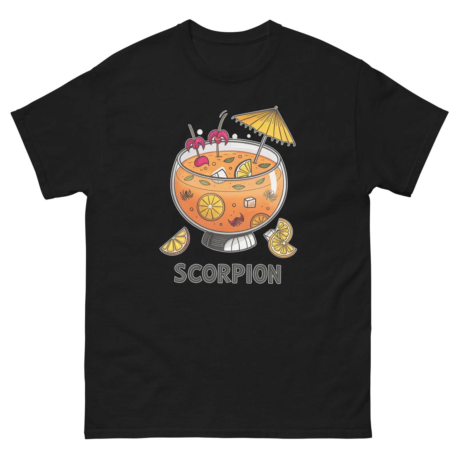Scorpion Drink Delicious Popular Beverage T-Shirt L