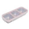 Snack Container   Proof Stainless Steel 3 Compartments Easy Cleaning Metal Snack Container
