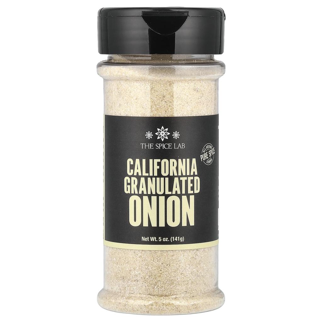 The Spice Lab, California Granulated Onions, 5 oz (141 g)
