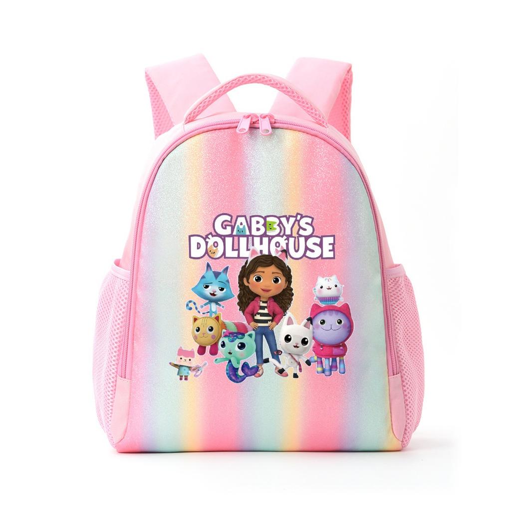 Gaby'S Doll House Children'S Backpack Elementary School Student Rainbow School Bag Children'S Backpack Light Casual