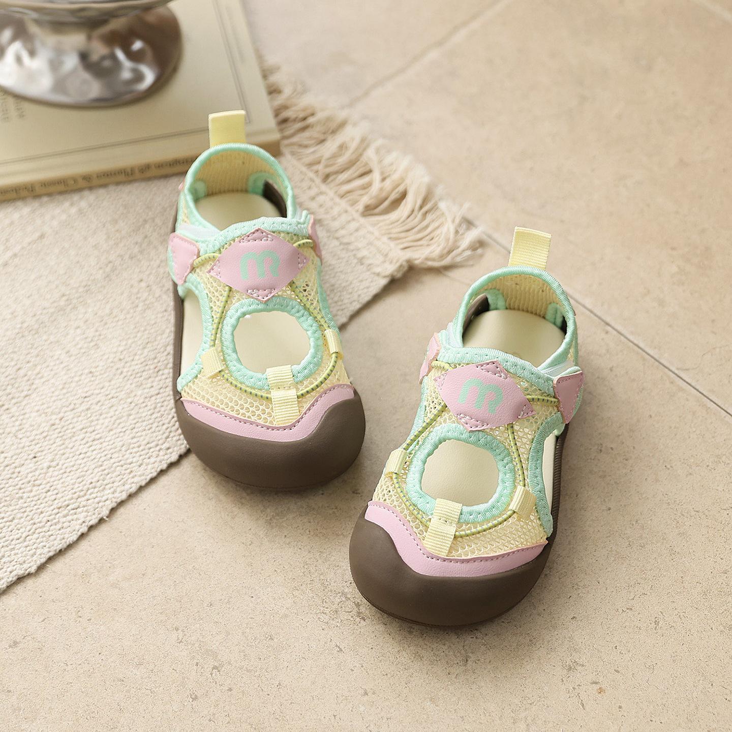 Children s Summer Sports Mesh Soft Sole Closed-Toe Sandals for Boys and Girls, 2026 Style 22