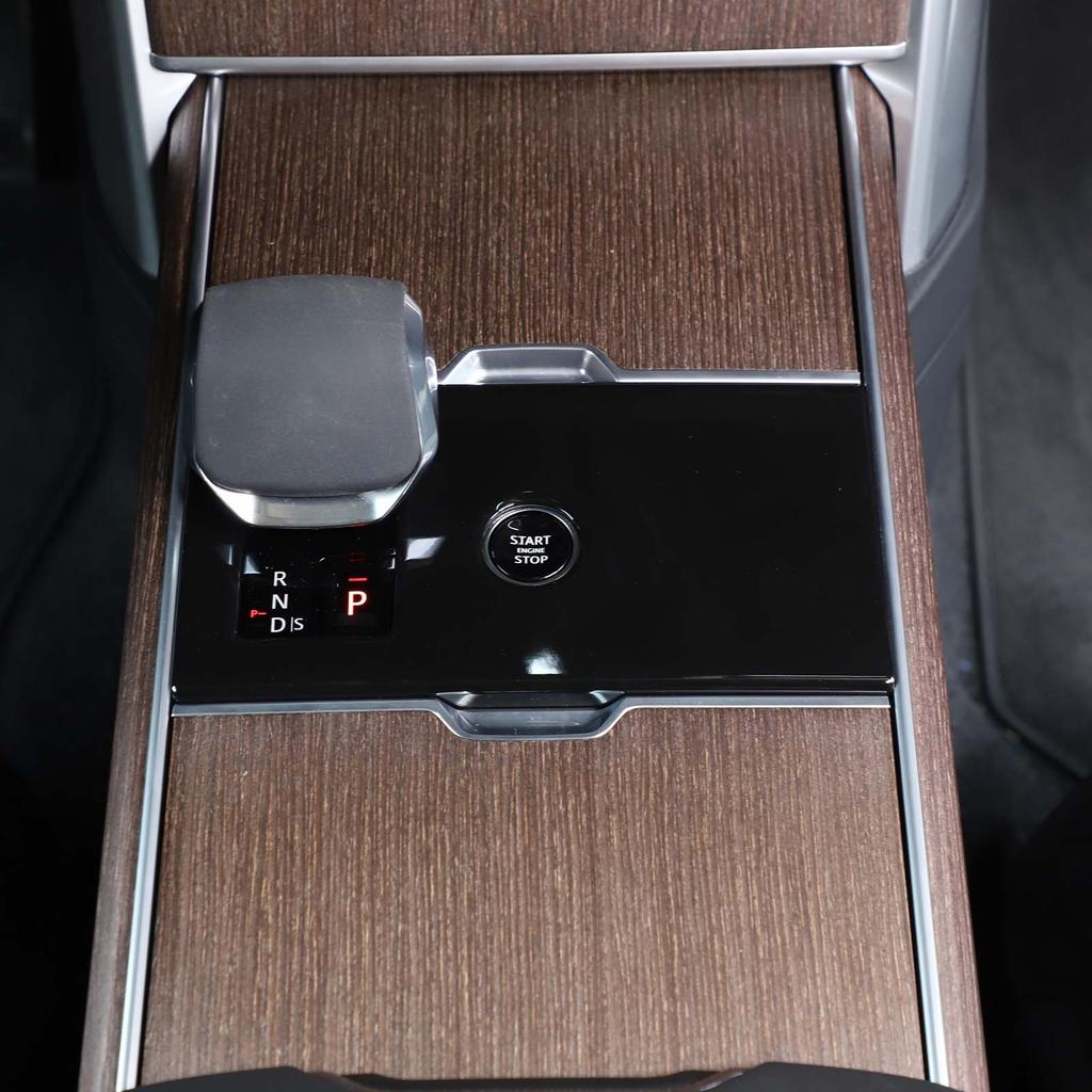 For Range Rover Vogue 2026 ABS Carbon Fibre Car Center Control Shift Panel Frame Decorative Sticker Car Accessories