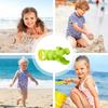 Pale da sabbia per bambini, divertenti attrezzi da spiaggia interattivi, simpatici animali, giocattolo con manico, pale per sabbiera da giardino