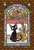 EN SKY Studio Ghibli Kiki's Delivery Service Jiji's Shopkeeper Art Crystal Jigsaw Puzzle 126 Pieces ART CRYSTAL JIGSAW 126-AC09