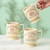 French Goblet High End Mug High End Ceramic Cup Retro High Quality Drinking Cup Souvenir Gift Cup
