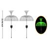 Solar-powered Garden Lights Landscape Yard Decoration Ground-mounted Lamp Flamingo Firework Sunflowers Roses Fireflies Jellyfish
