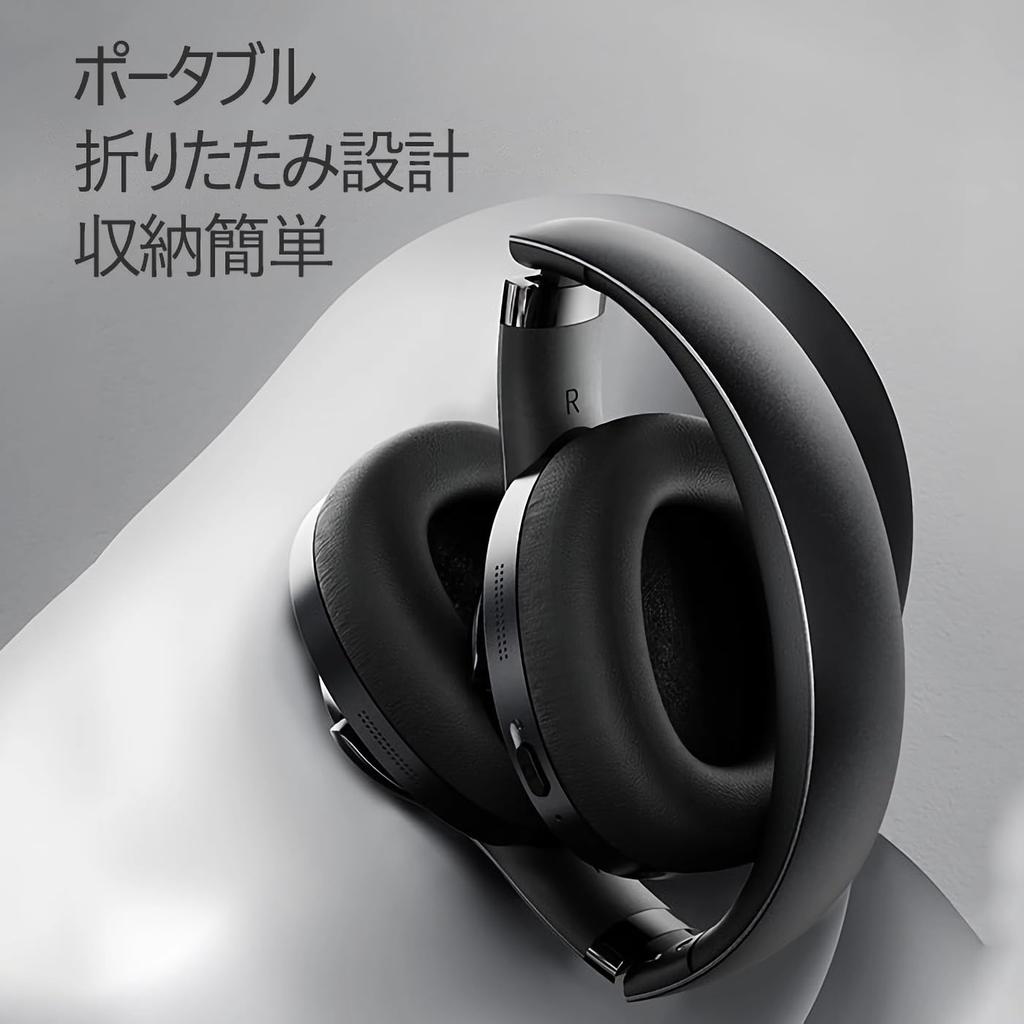 SITOAT Bluetooth Wireless Headphones with Active Noise Large Ear 50 Hours of Low HIFI Deep Perfect for and Language Popular Gift for Bluetooth