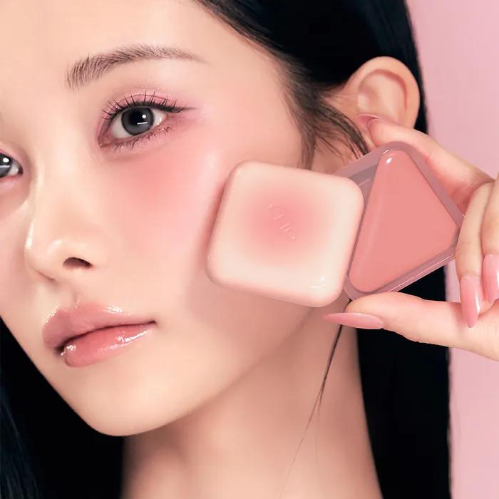 [NEW Color] Clio Essential Lip Cheek Tab 002 Bunny Blush