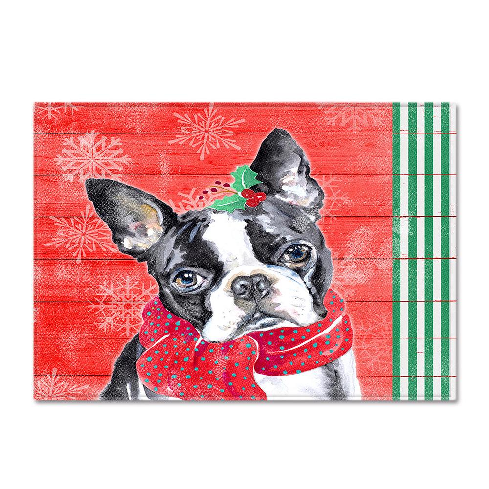 Living Room Carpet Merry Christmas Bedroom Floor Mat Doormat For Europe And The United States