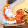 Creative Rabbit Mooncake Figurines Exquisite Micro Landscape Decoration  Easter