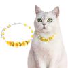 Náhrdelník pro domácí mazlíčky Barevný korálek Nastavitelný Roztomilý Peach Kočky Psi Vynikající Módní Elegantní Náhrdelník