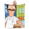 Bob Burgers  Plush Blanket Child  Flannel Throw Blanket For Living Room Warm Soft Design Quality Bedspread Gift