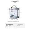 Portable Waterproof Cosmetic Bag Large Capacity Transparent Toiletry Organizer Travel Essentials for Women