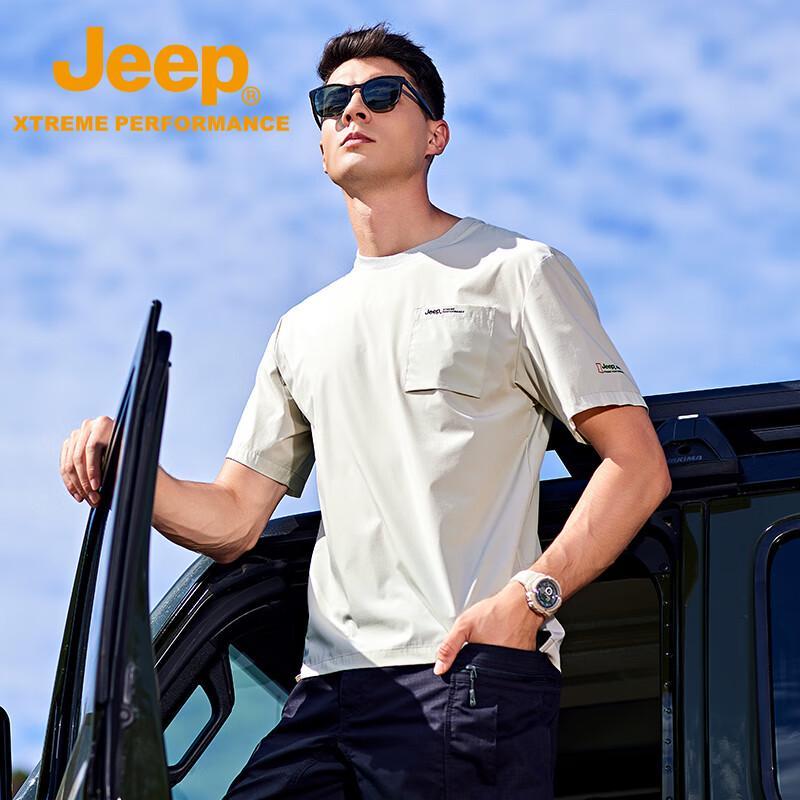JEEP Men s Outdoor Short-Sleeve Shirt S