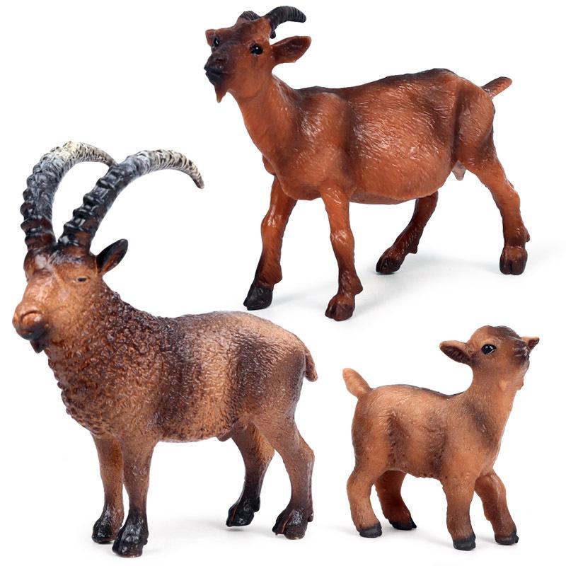 Children's Cognitive Animal Model Toy - Donkey Foal & Zebra Ornament