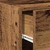 Sideboard with Drawers Reclaimed Wood Look 30 x 42.5 x 93 cm