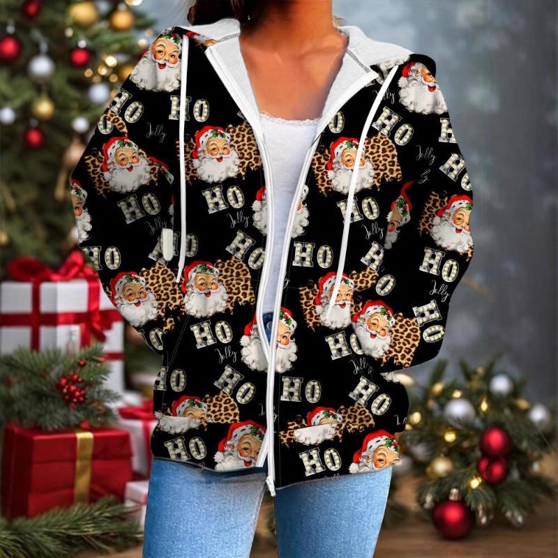 Women's 3D Zipper Hoodie