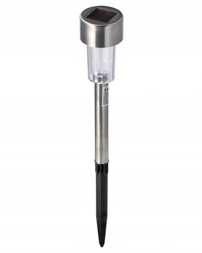 10 X Lampa Lampki Solarne Słupek Inox Ogrodowe