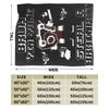 Bruh Yin Yang 67 Six Seven 6-7 Funny Brainrot Steal a Brainrot Flannel Throw Blankets  Blankets Ultra-Soft Bedding Throws,