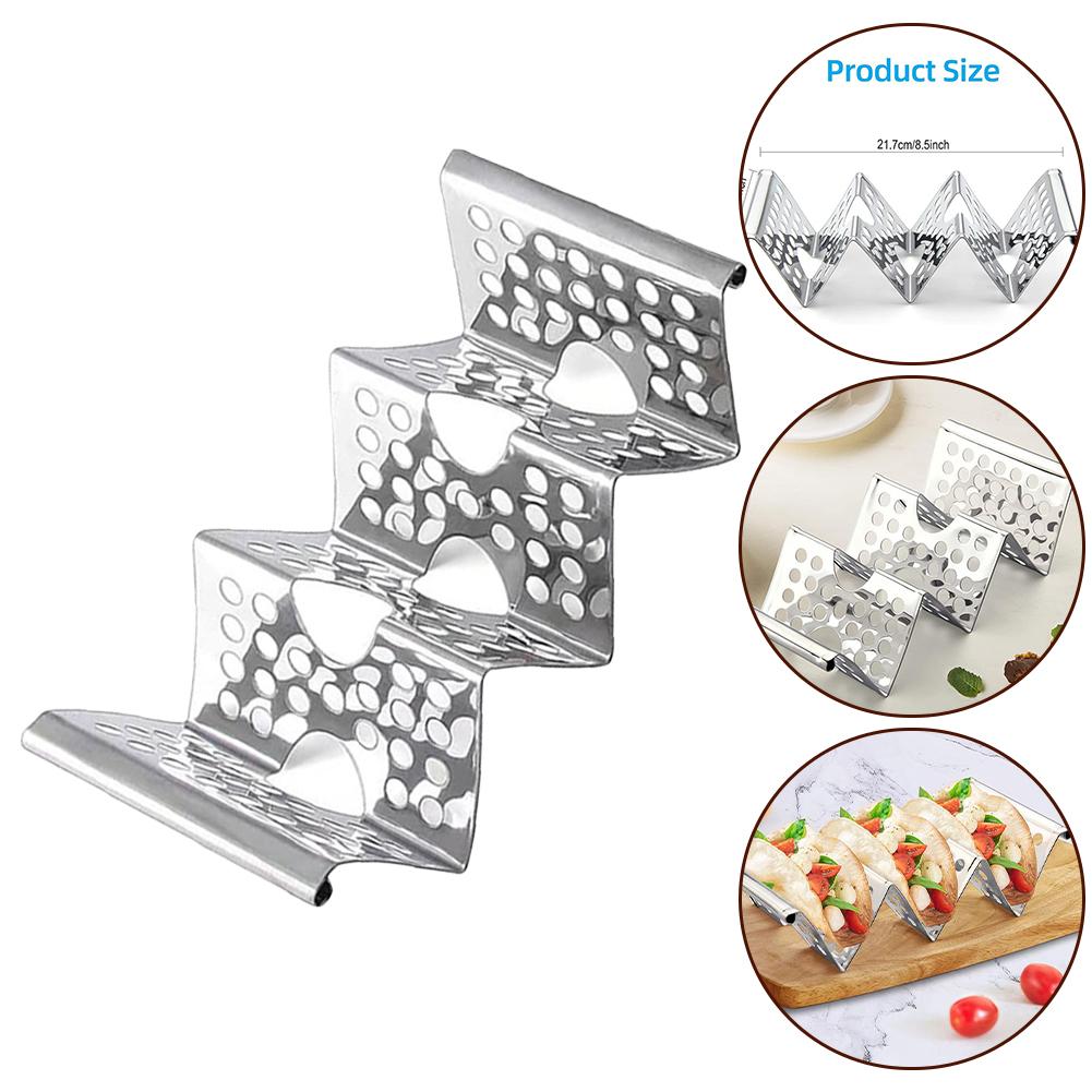 Tortilla Rack Microwave Oven Stainless Steel Taco Holders