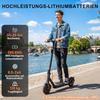 TODIMART T3 E Scooter mit Straßenzulassung, 30 km Reichweite, 350W Motor, 8,5 Zoll Wabenreifen, Duales Bremssystem E Roller für Erwachsene, Smart APP