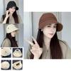 Cappello da Pescatore Zhao Lushi da Donna in Poliestere con Protezione UV e Ampia Visiera per Primavera Estate Outdoor