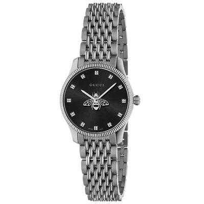 YA1265020 G-Timeless quadrante nero con orologio da donna ape