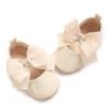 Spring and Autumn Baby 0-1 Year Old Princess Shoes Baby Shoes Baby Shoes Learning Shoes Cute Bow Women's Treasure Shoes