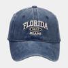 New retro personalized washed old letter embroidered baseball cap men's and women's outdoor sports sunshade sunscreen cap