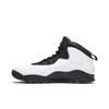 Air Jordan 10 Retro 'Chicago' 2012 (Unisex) White / Varsity Red / Black Vintage Basketball Shoes 310805 100
