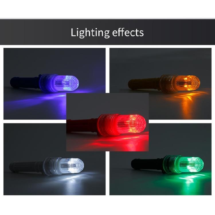 3pcs LED Fishing Lamp Marine Signal Light Positioning Flashing Light Fishing Net Warning Light