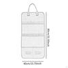 Cat Feather Toy Storage Felt Bag Teaser Toys Holder Pet for Closet