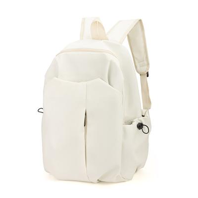 1PC Schoolbag Male College Student Ins Trendy Cool Simple Large Capacity Backpack Female Junior High School Student High School Travel Bag Backpack