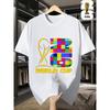 Men'S Short-Sleeve T-Shirt Featuring a Fun FIFA Football Design for The 2026 Usa-Canada-Mexico World Cup, Perfect for Street Style.