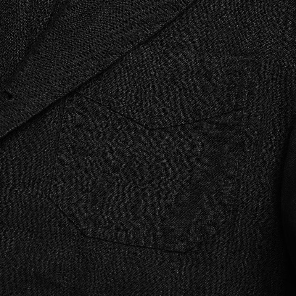 Sortie Tura Linen Washed Jacket (Black)
