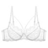 Neues reines Verlangen sexy Spitze transparent kleines Brust-Unterwäsche-Damenanzug dünn dick mm große Brust kleine große Größe BH-Abdeckung