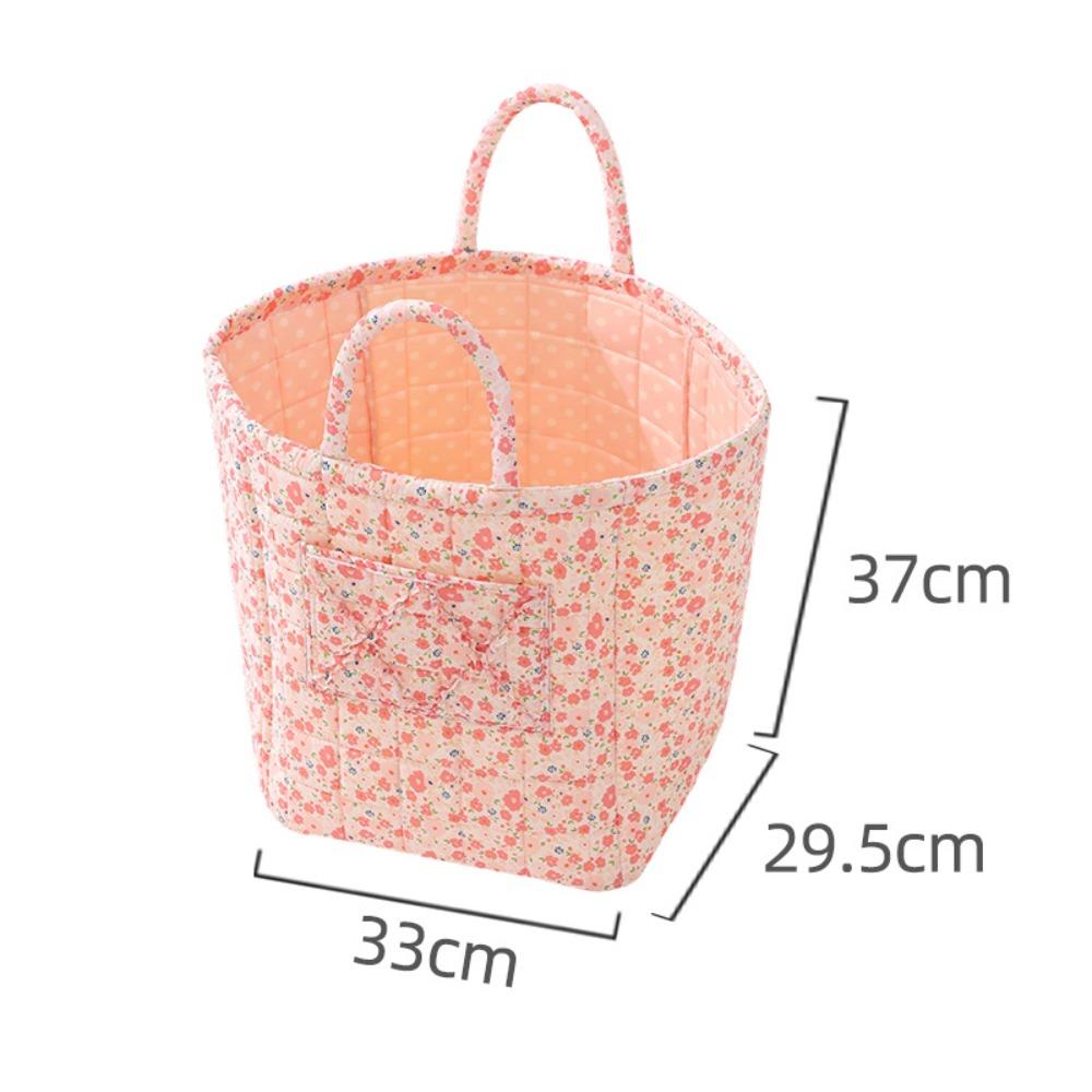 Large Capacity Dirty Clothes Basket with Handle Toy Storage Basket  Home Organizing