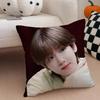 Classic Korean Handsome Singer BByun Baekhyun Cushion Cover Throw Pillow Cover Hidden Button Durable Polyester Chair Cushion