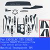 For CADILLAC XT5 Full set interior Film Gear Panel TPU Transparent Protection Sticker Navigation screen Cover Anti-scratch Films