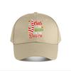 Jesus Is The Reason Christmas Candy Cane Decor Baseball Cap Fashion Unisex Sunhat Womens Outdoor Sports